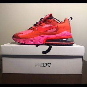Brand New Nike Air Max 270 React Mystic Red Pink